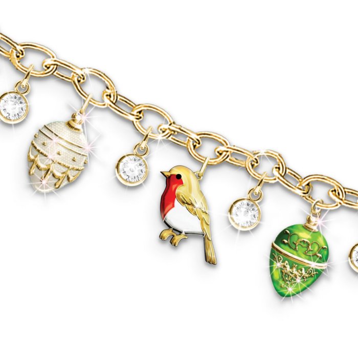 ‘Jewels Of Nature’ Fabergé-Inspired Crystal Bracelet
