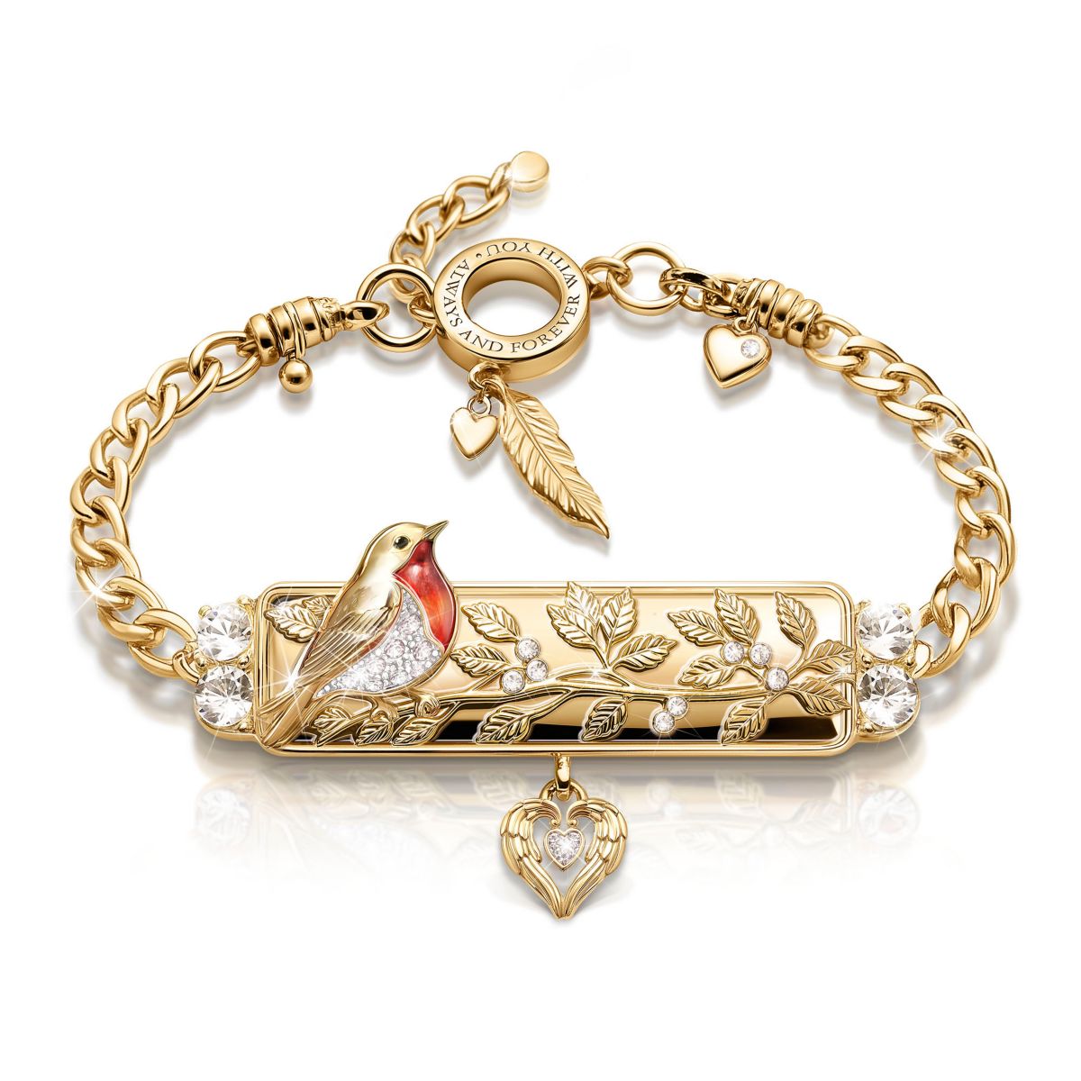 'Messenger of Love' Diamond Bracelet