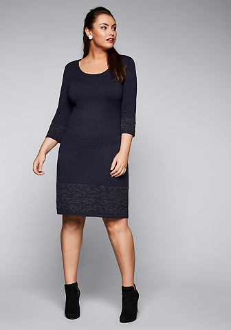 Strickkleid für mollige