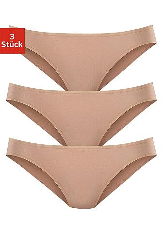 LASCANA Kelnaitės (Packung 3-St) iš aukšta kok...
