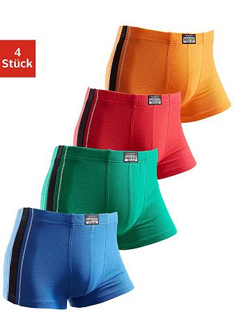 AUTHENTIC UNDERWEAR Kelnaitės šortukai (Packung 4-St) su k...