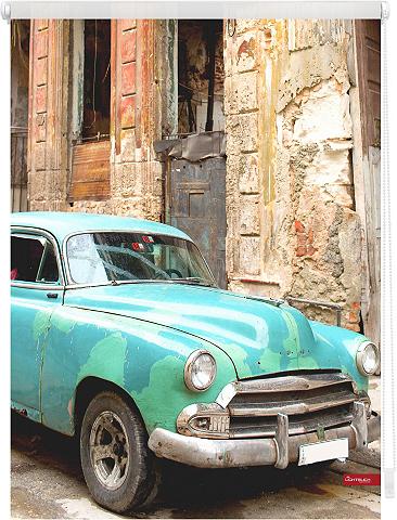 LICHTBLICK ORIGINAL Seitenzugrollo »Klemmfix Motiv Kuba« L...