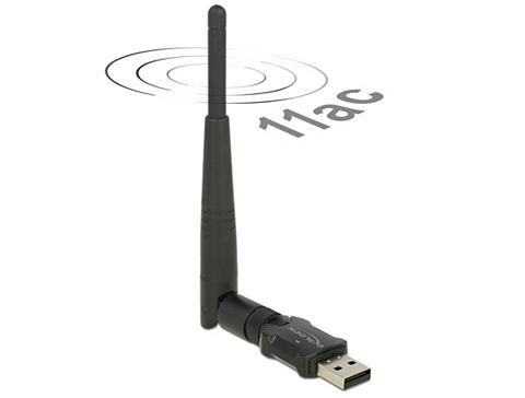 Delock Wireless LAN USB laikmena Stick su Ant...