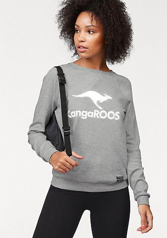 KangaROOS Megztinis su großem Label-Print prieky...