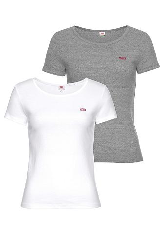 Levi's ® Marškinėliai »Mini-Logo« (2-tlg. 2er...