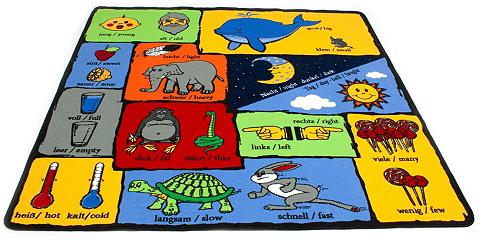 Primaflor-Ideen in Textil Kinderteppich »GEGENSÄTZE« rechteckig ...