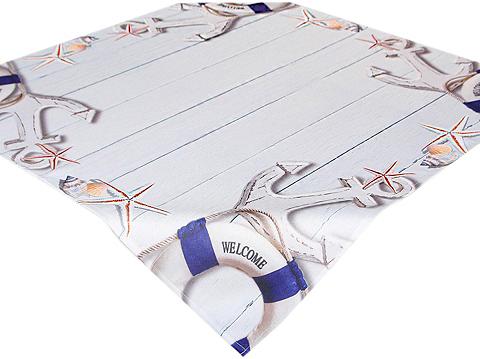 Delindo Lifestyle Staltiesė »ANKER« Druckdesign 185 g/m²...