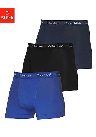 Calvin Klein Kelnaitės šortukai (3 vienetai) in bla...