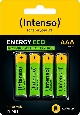 Intenso »Rechargeable Eco AAA HR03 1000mAh« Ak...