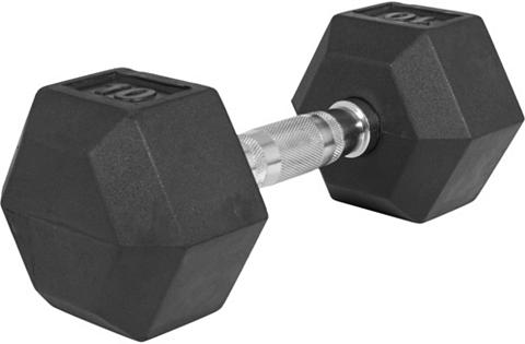 GORILLA SPORTS Kurzhantel »Hexagon Kurzhantel Gummi 1...