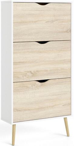 Home affaire Schuhschrank »Oslo« su massiven Beinge...