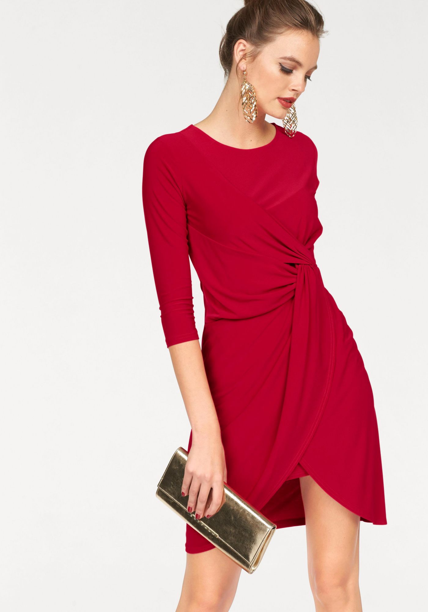 MELROSE Jerseykleid. Rot. NEU!!! KP 49,99 € SALE%%% | eBay